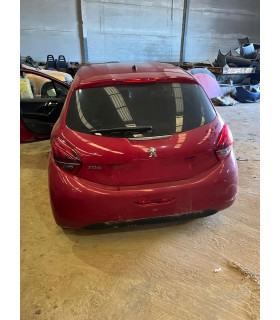 PEUGEOT 208 ZDERZAK TYŁ LAMPA TYŁ BELKA ZDERZAKA