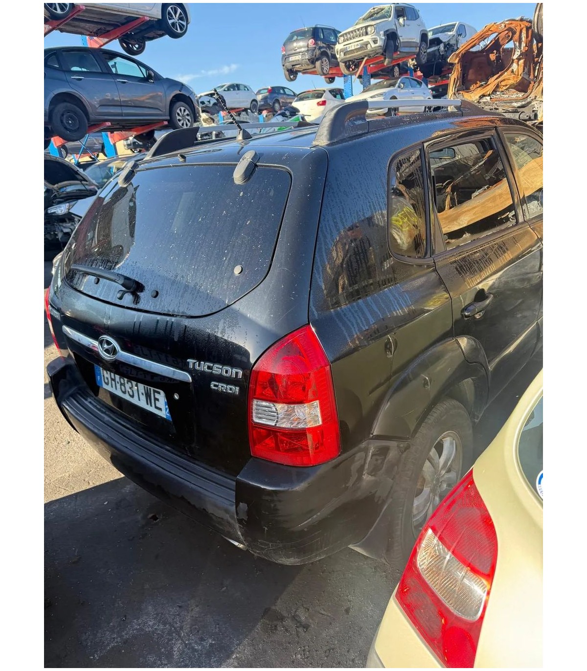 HYUNDAI TUCSON 2.0 2008 ZDERZAK TYŁ