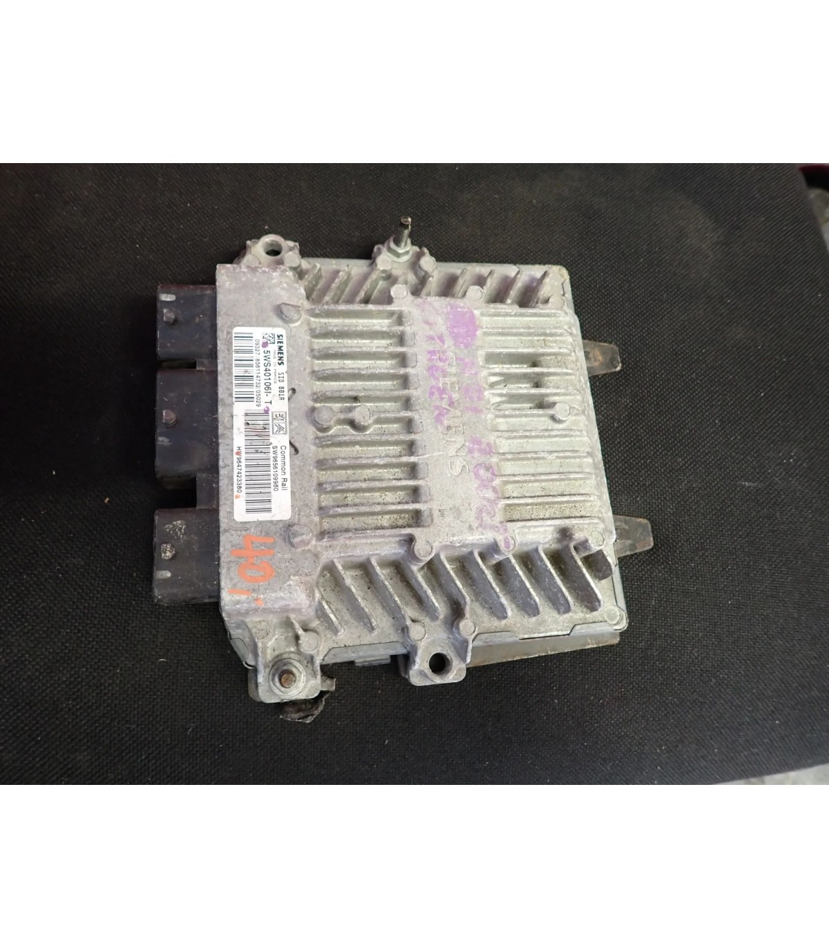 CITROEN PEUGEOT 2.0 HDI MODUŁ STEROWNIK KOMPUTER SILNIKA 9647423380 5WS40106I-T