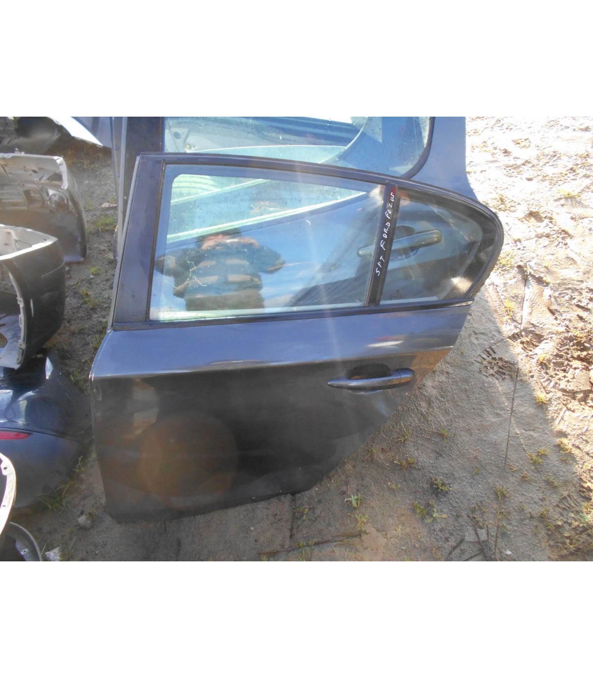 BMW E87 DRZWI LEWE TYŁ KPL.