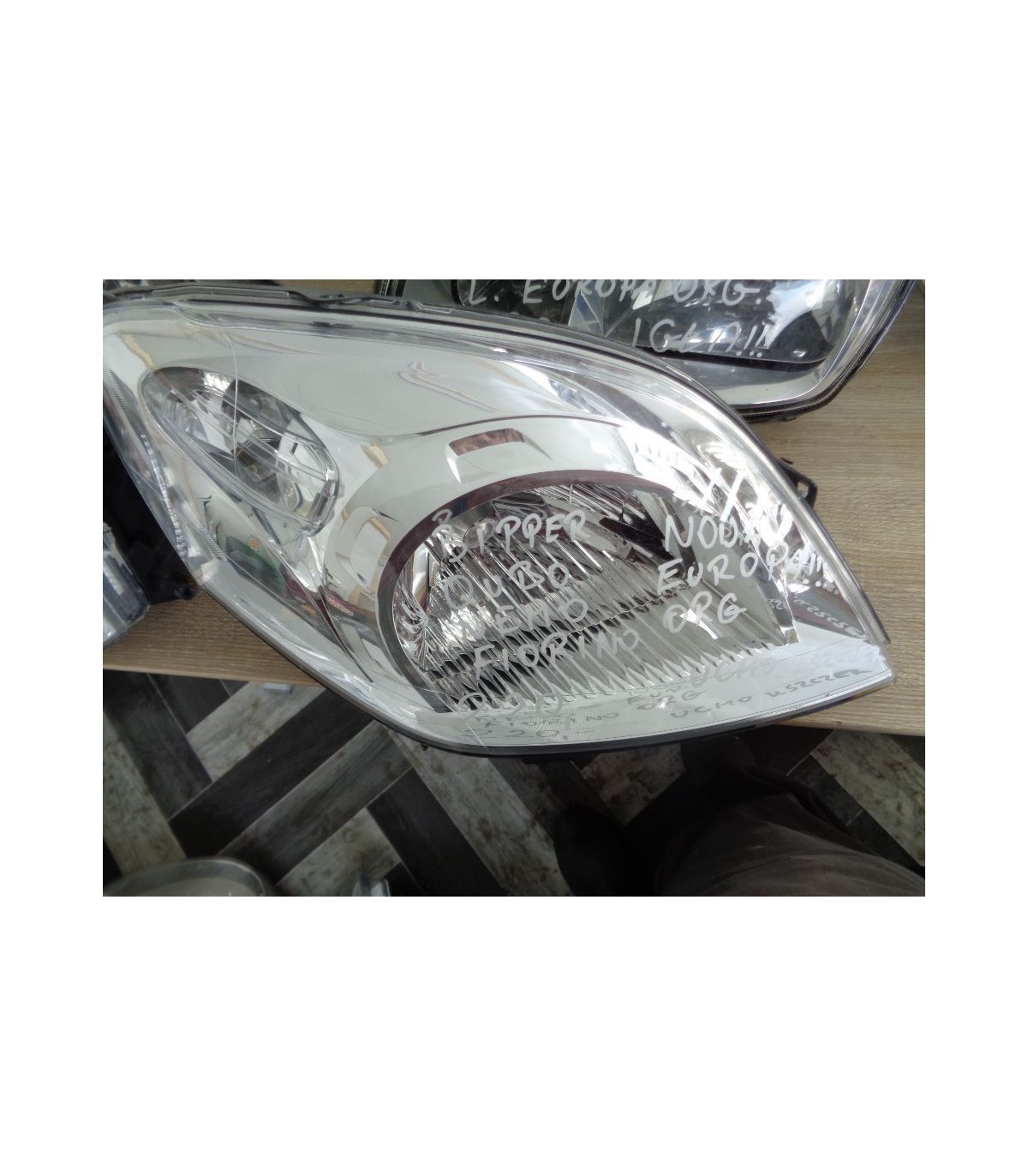 FIAT NEMO BIPPER FIORINO QUBO LAMPA PRAWY PRZÓD EUROPA