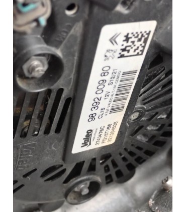PEUGEOT 3008 II OPEL GRANDLAND X 1.6 THP ALTERNATOR 9839200980