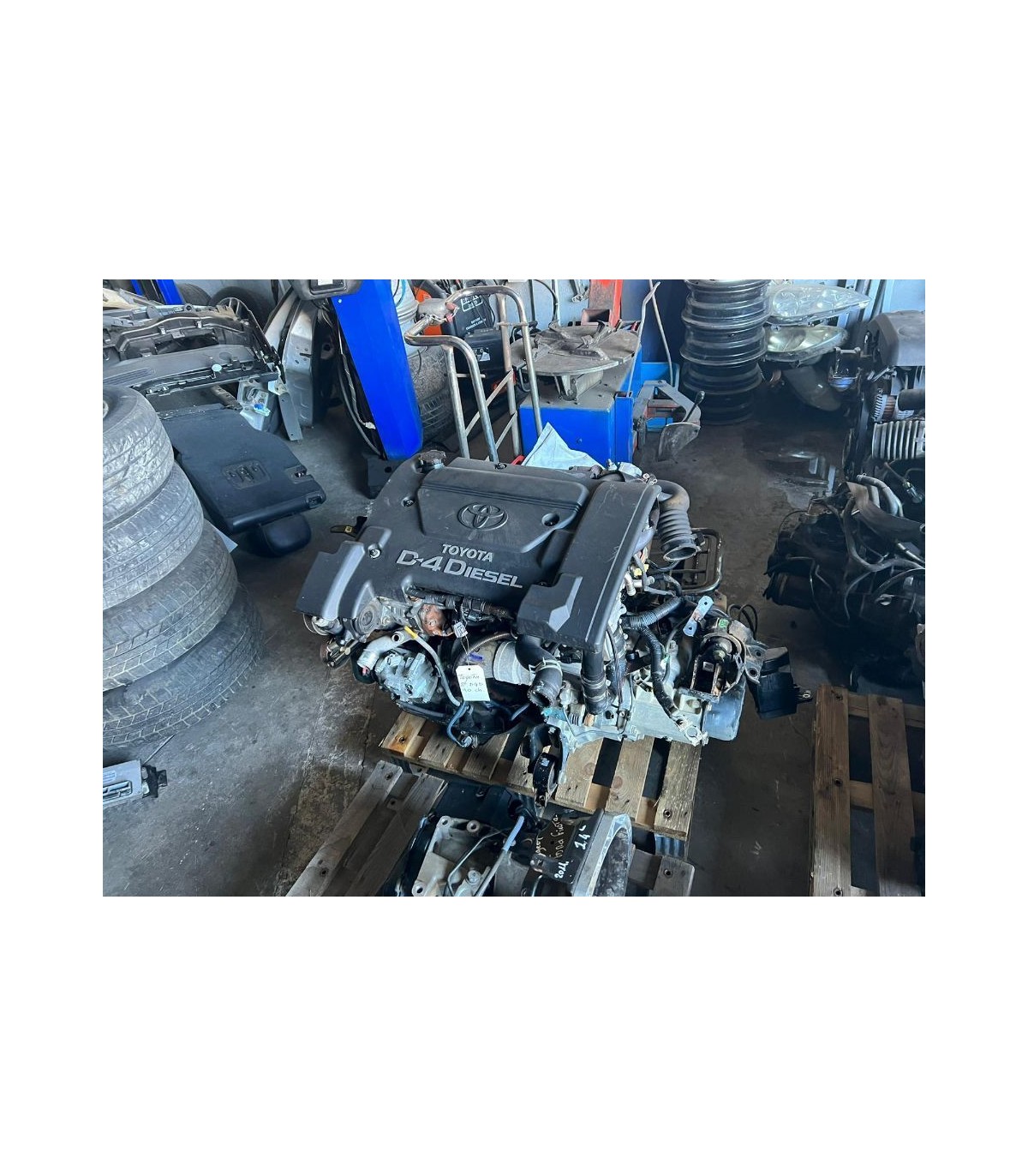 TOYOTA AVENSIS T22 2.0 D4D LISTWA WTRYSKOWA