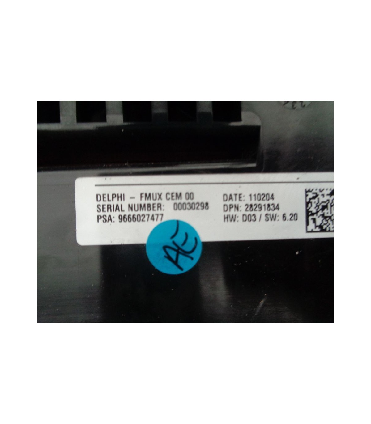 CITROEN C4 II B7 PANEL KLIMATYZACJI 9666027477