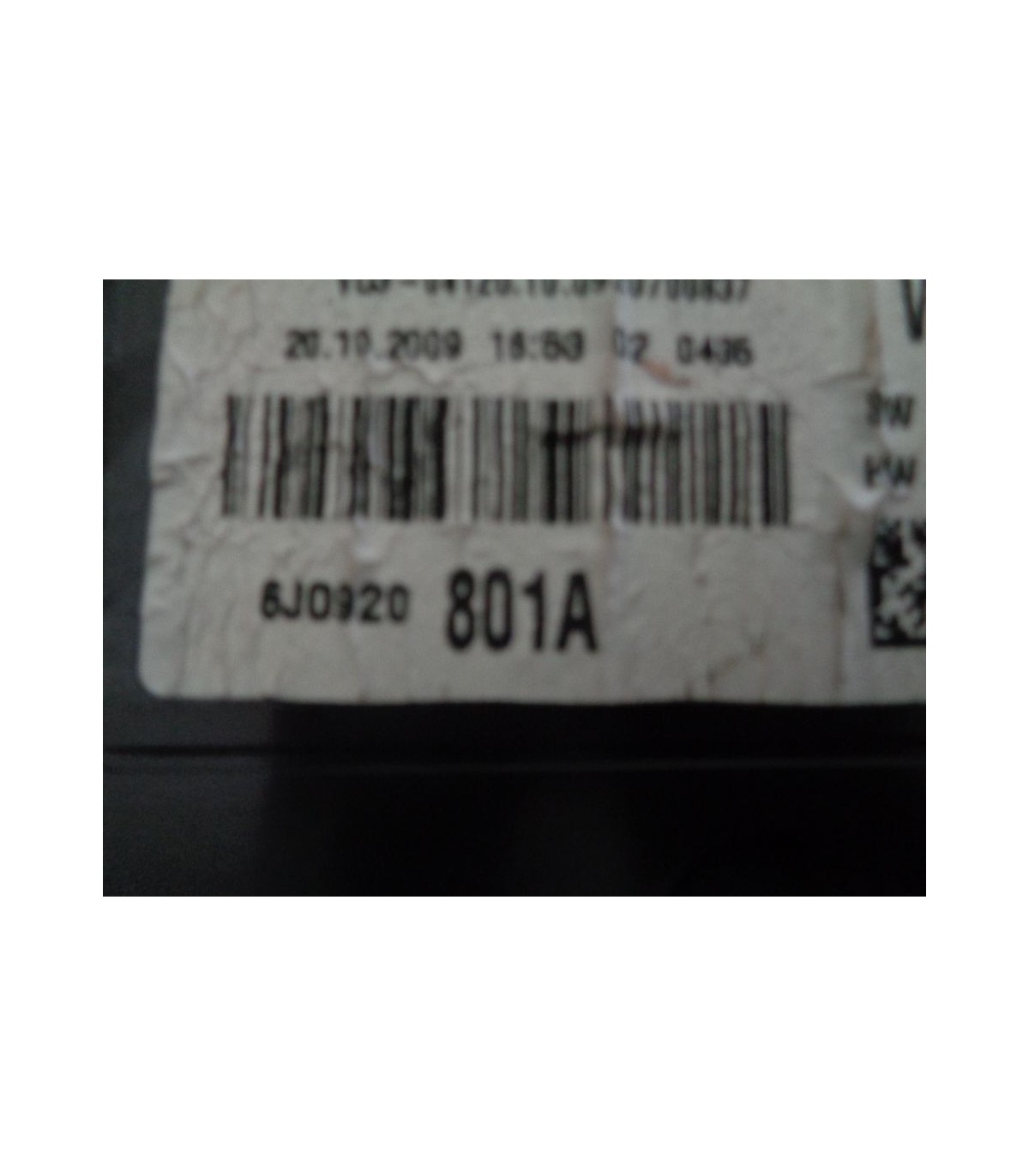 SEAT IBIZA 6J LICZNIK 1.6 TDI EUROPA 6J0920801A