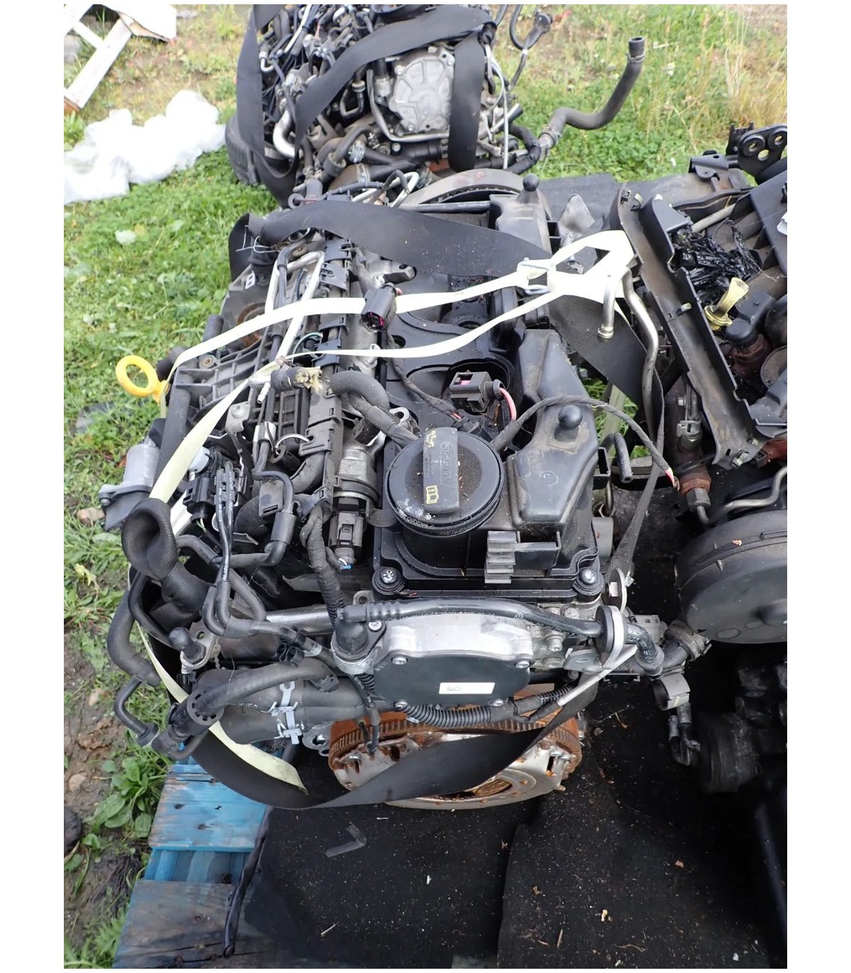 VOLKSWAGEN SKODA AUDI 1.6 TDI CAYX SILNIK SŁUPEK