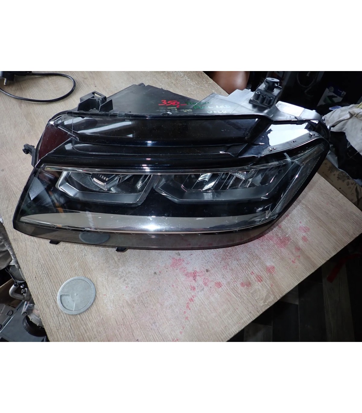 VOLKSWAGEN TIGUAN 5NB LAMPA LEWY PRZÓD USZKODZONA PUSZKA 5NB941035B