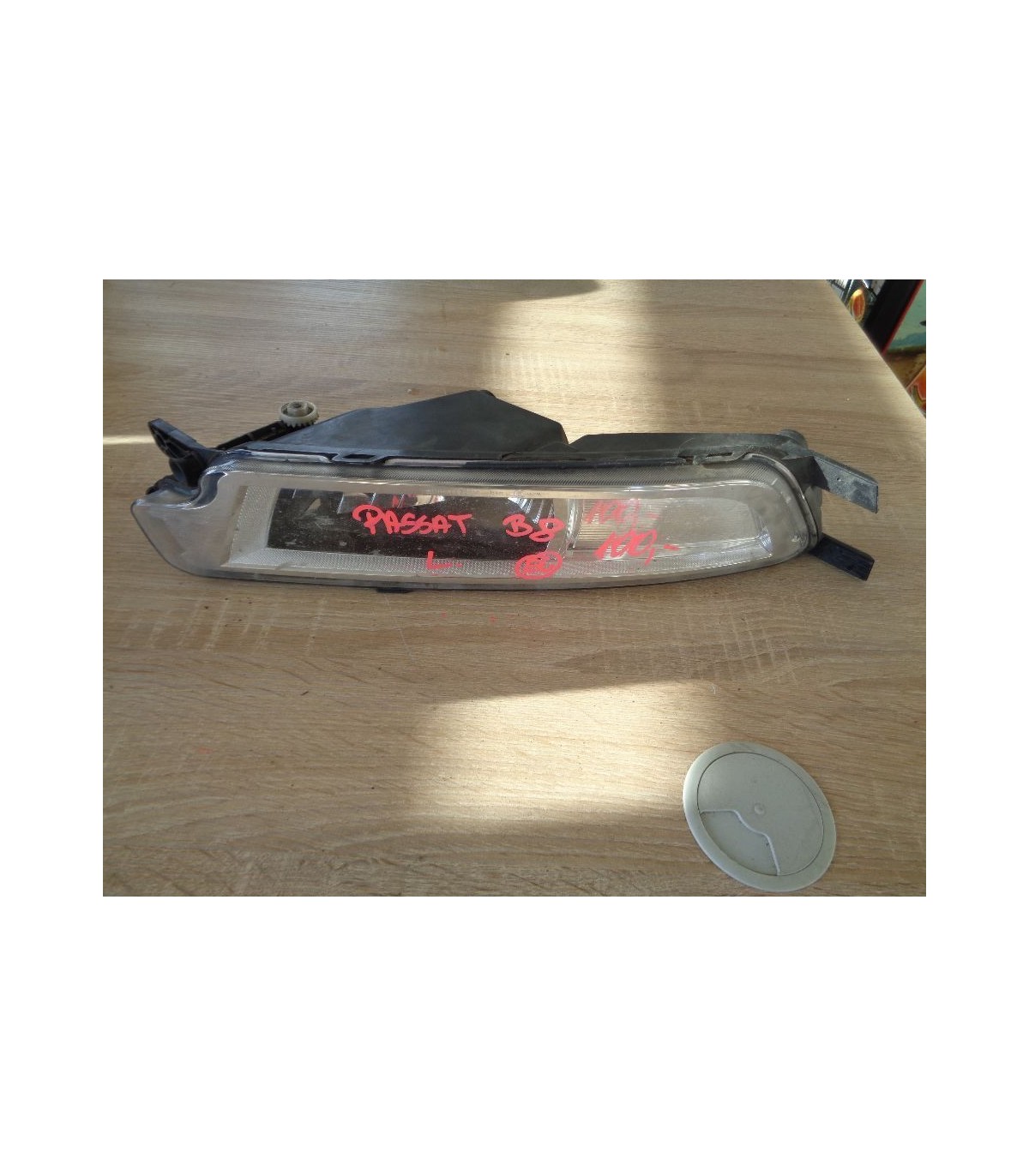 VW PASSAT B8 HALOGEN LEWY PRZÓD