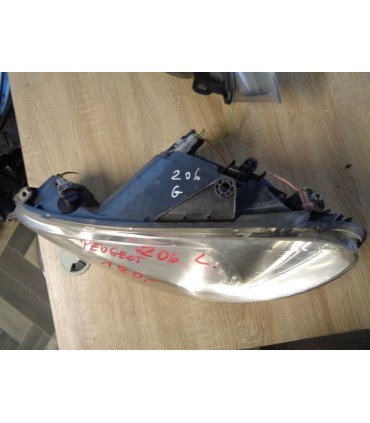 PEUGEOT 206 LAMPA LEWY PRZÓD EUROPA