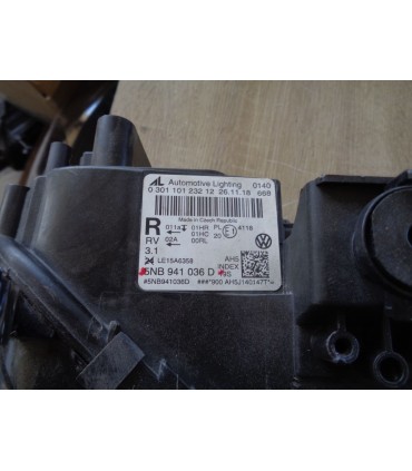 VW TIGUAN 5NA LAMPA PRAWY PRZÓD EUROPA 5NB941036D