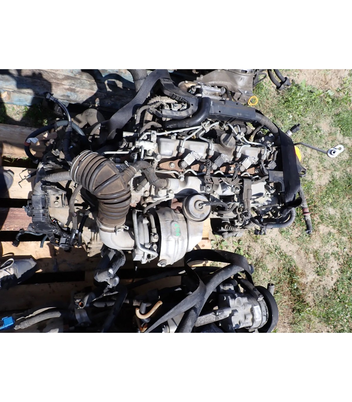 TOYOTA RAV 4 VERSO AVENSIS T27 2.2 D-CAT 150KM 2AD 09-12 SILNIK GOŁY SŁUPEK