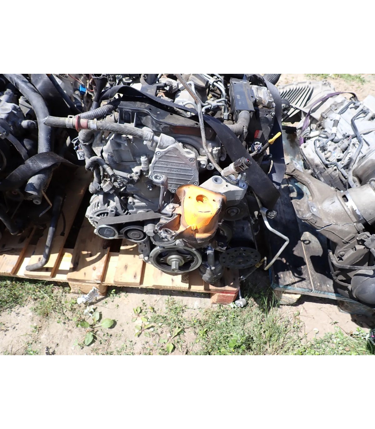 TOYOTA RAV 4 VERSO AVENSIS T27 2.2 D-CAT 150KM 2AD 09-12 SILNIK GOŁY SŁUPEK