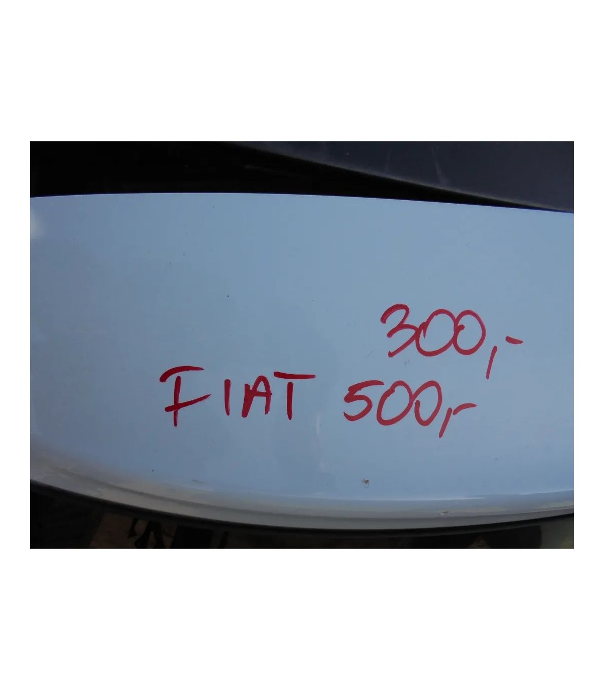 FIAT 500 KLAPA TYŁ