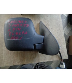 CITROEN BERLINGO PARTNER LUSTERKO PRAWE EUROPA 5 PIN