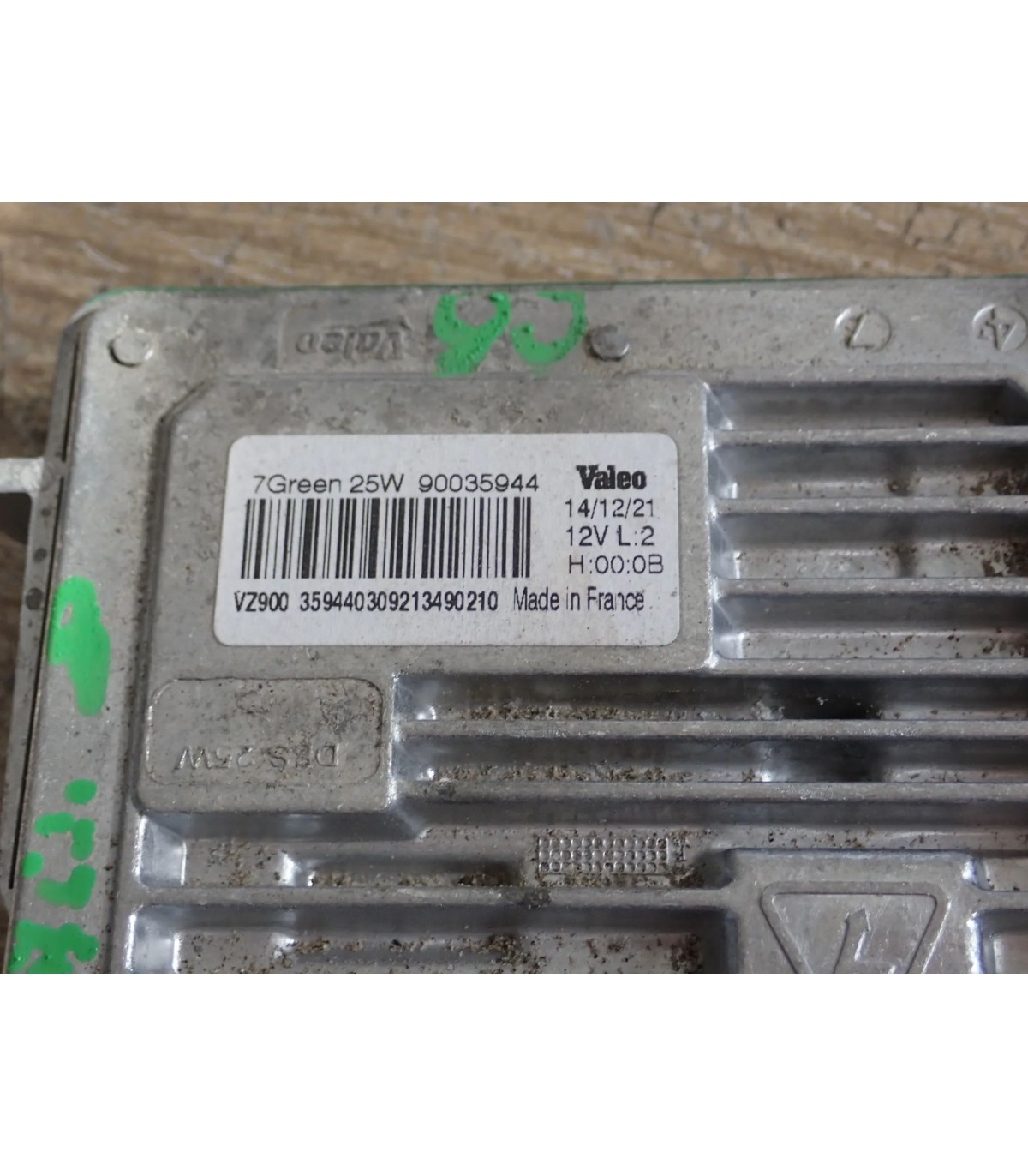 PEUGEOT CITROEN VOLVO PRZETWORNICA MODUŁ ŚWIATEŁ 90035944
