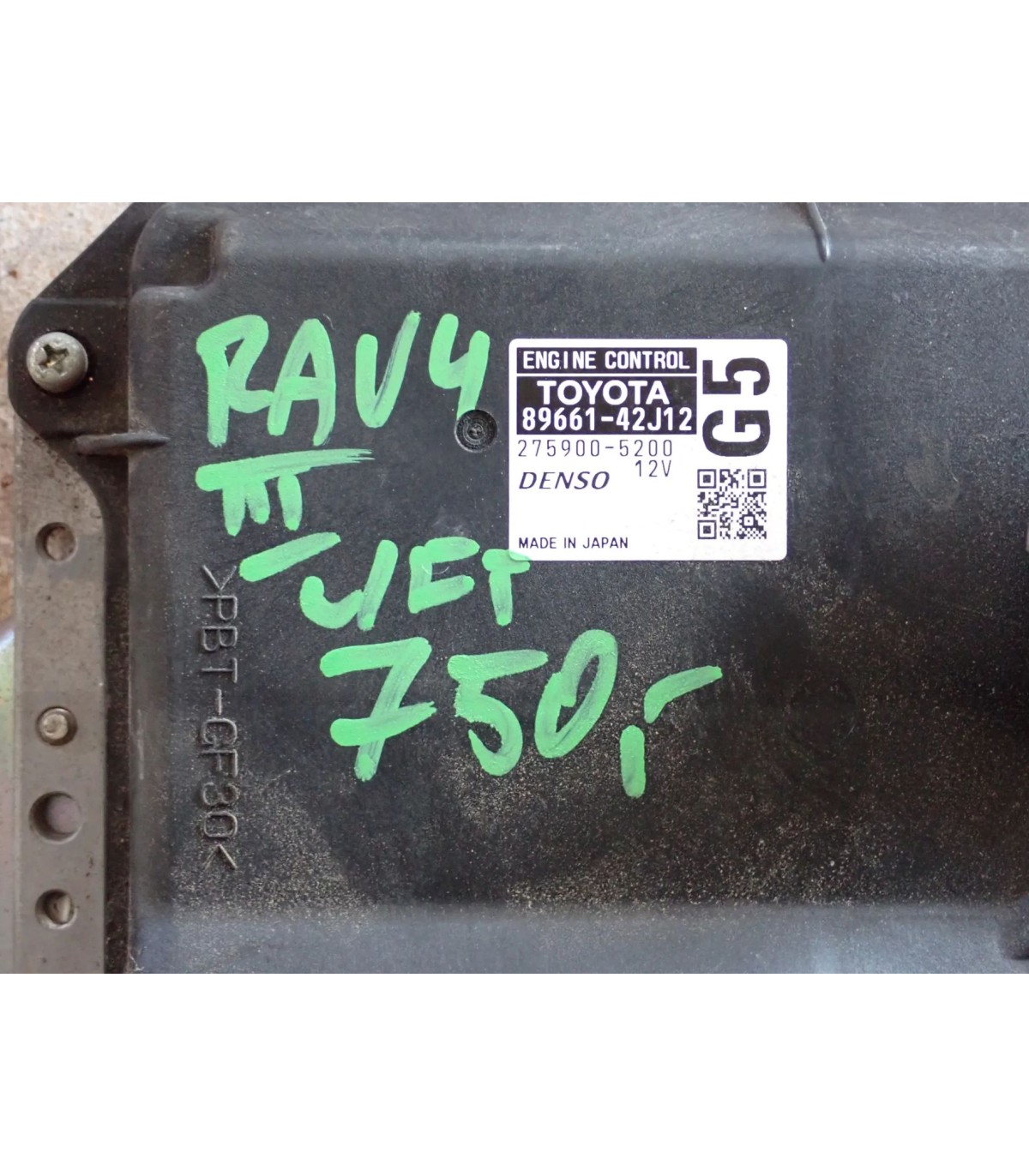 TOYOTA RAV4 III LIFT 2.2 D-CAT STEROWNIK SILNIKA 89661-42J12