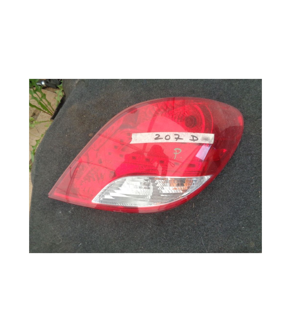 PEUGEOT 207 LIFT LAMPA TYŁ PRAWA EUROPA