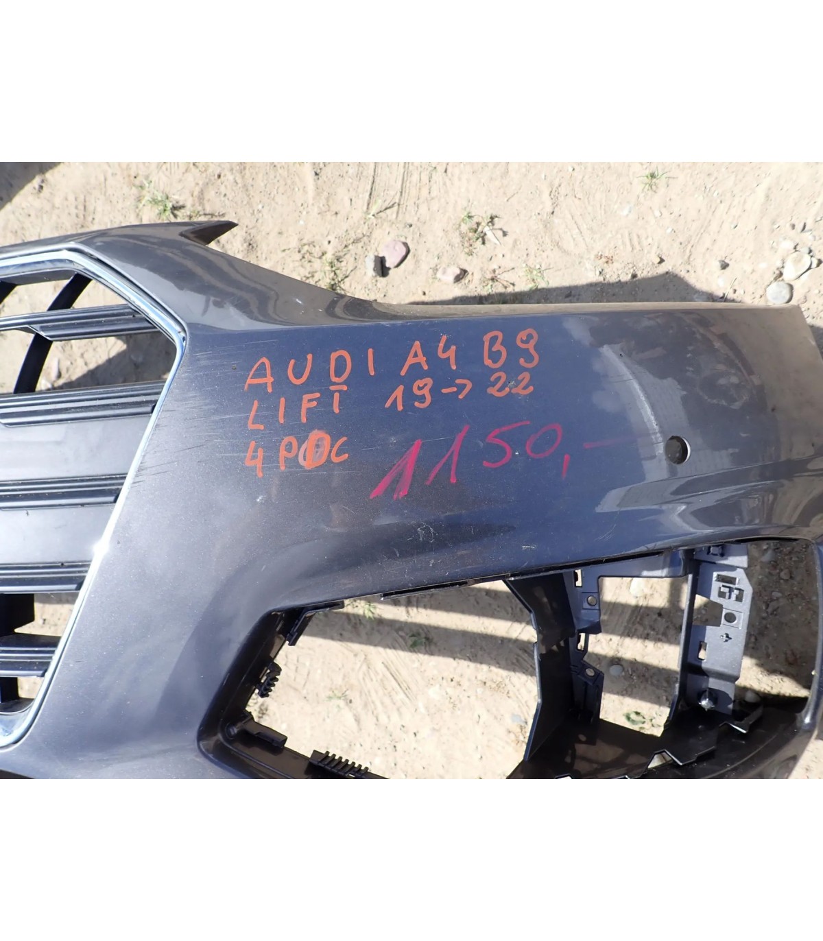 AUDI A4 B9 LIFT 19-22 ZDERZAK PRZÓD 4X PDC