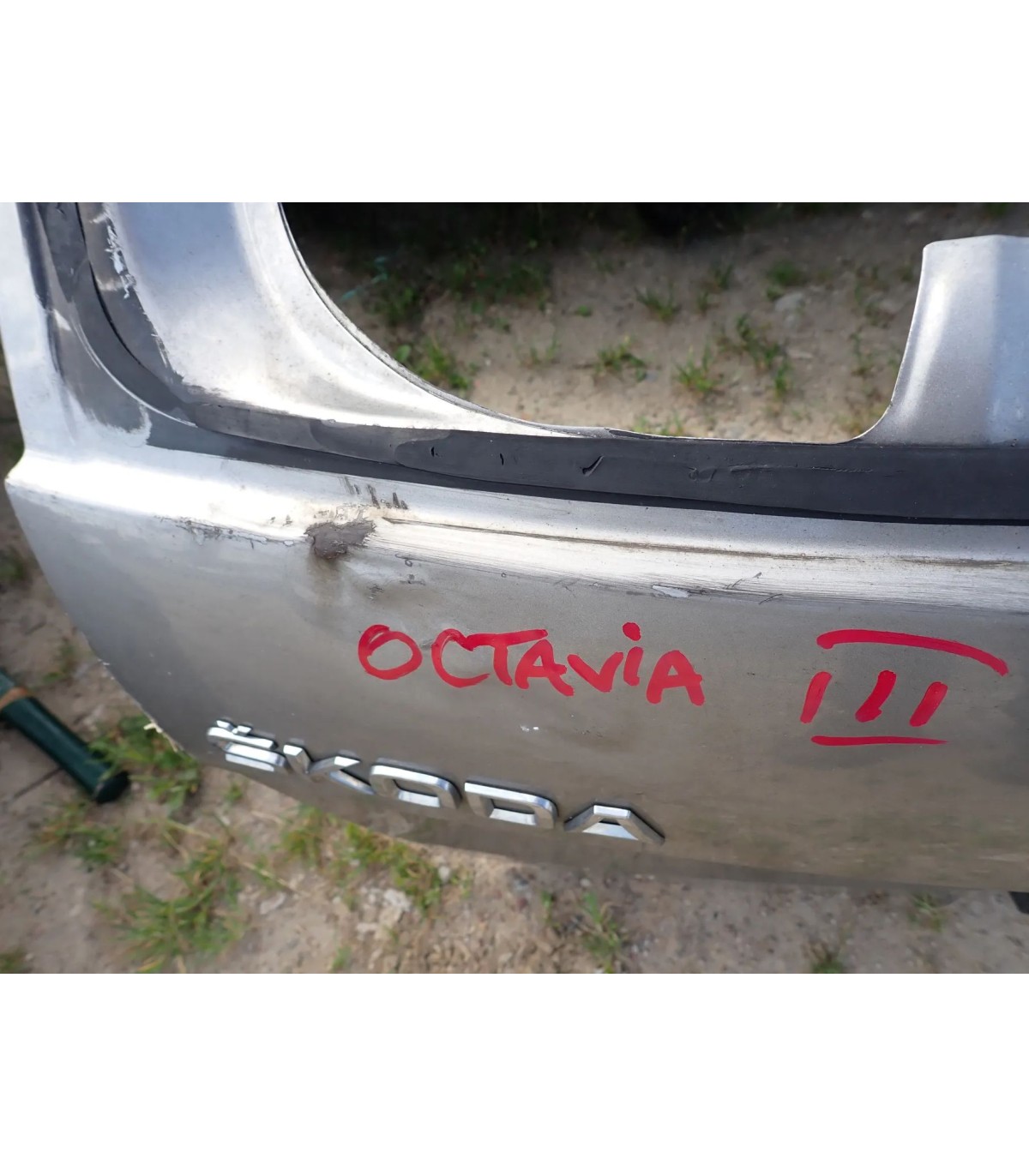 SKODA OCTAVIA III LIFT KLAPA BAGAŻNIKA