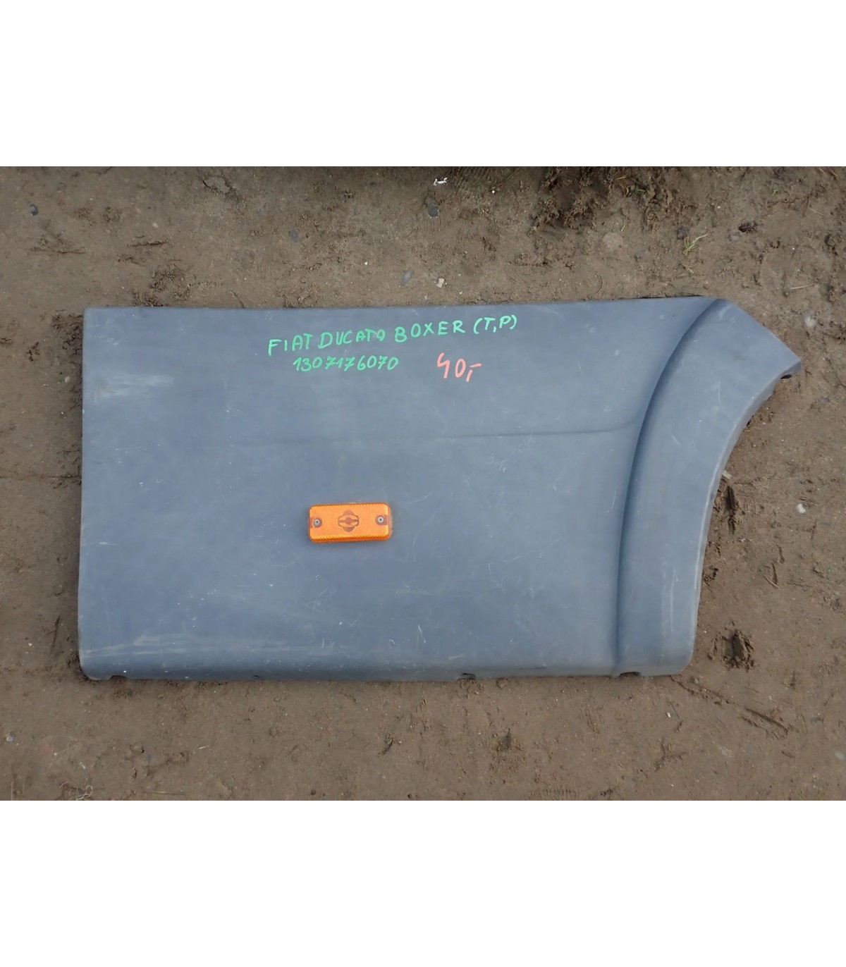 FIAT DUCATO LISTWA BŁOTNIKA PRAWY TYŁ 1307176070