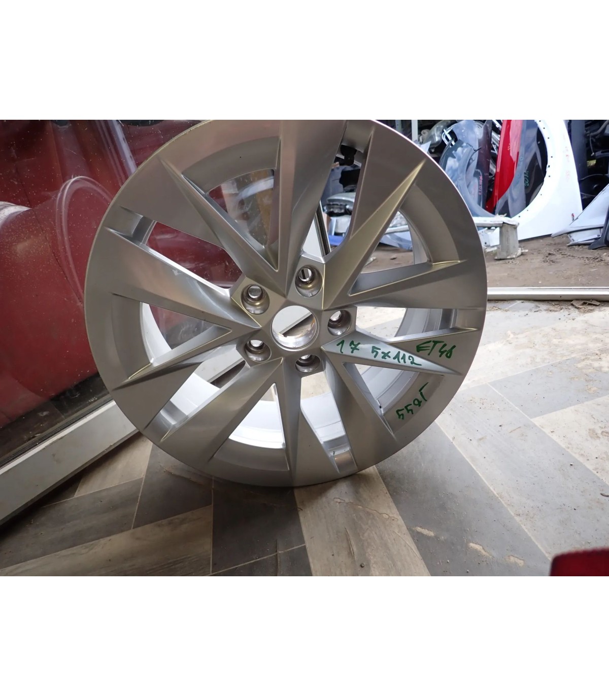 SKODA FELGA 17 5X112 ET46