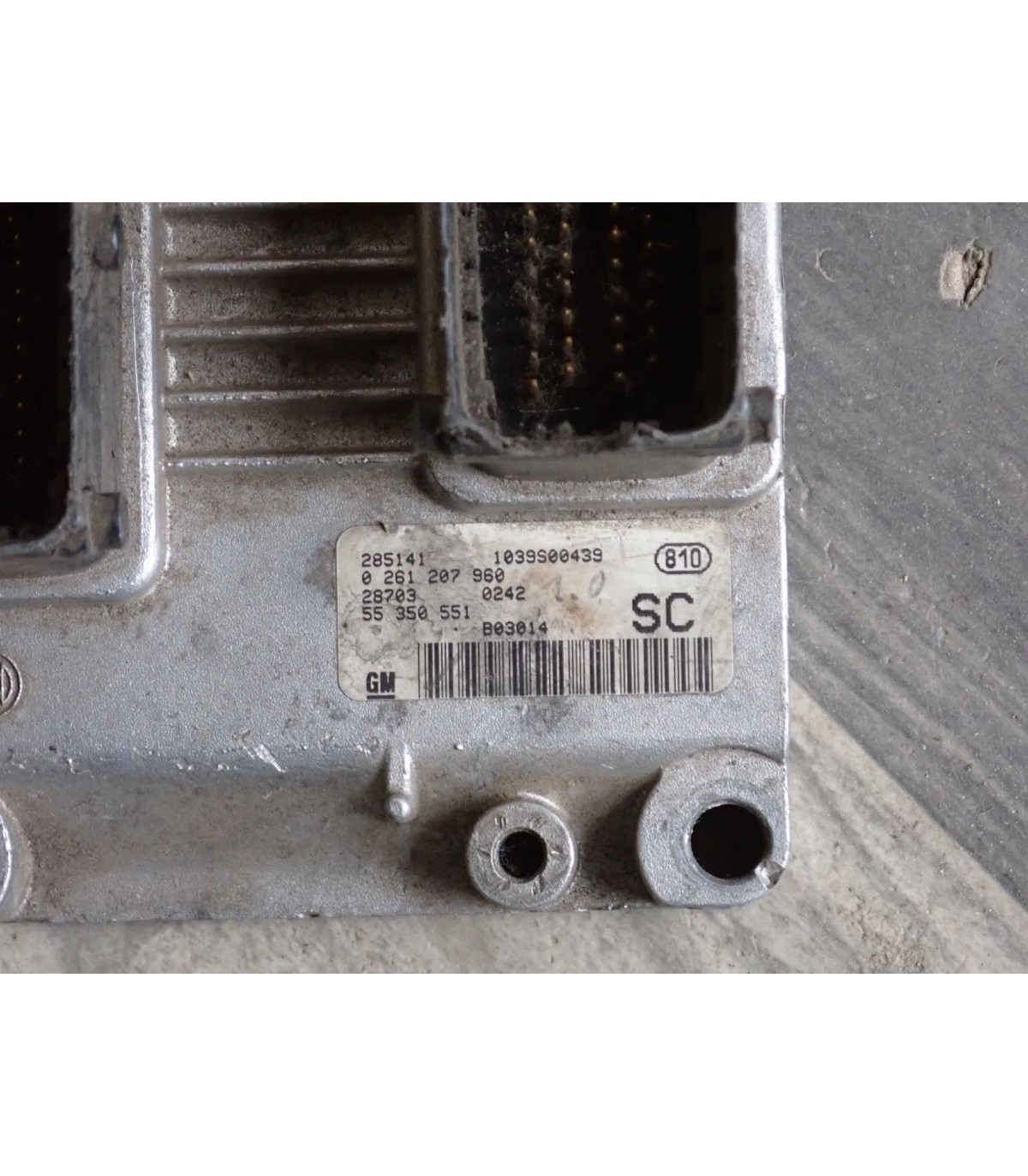 OPEL CORSA 1.2 KOMPUTER SILNIKA 0261207960