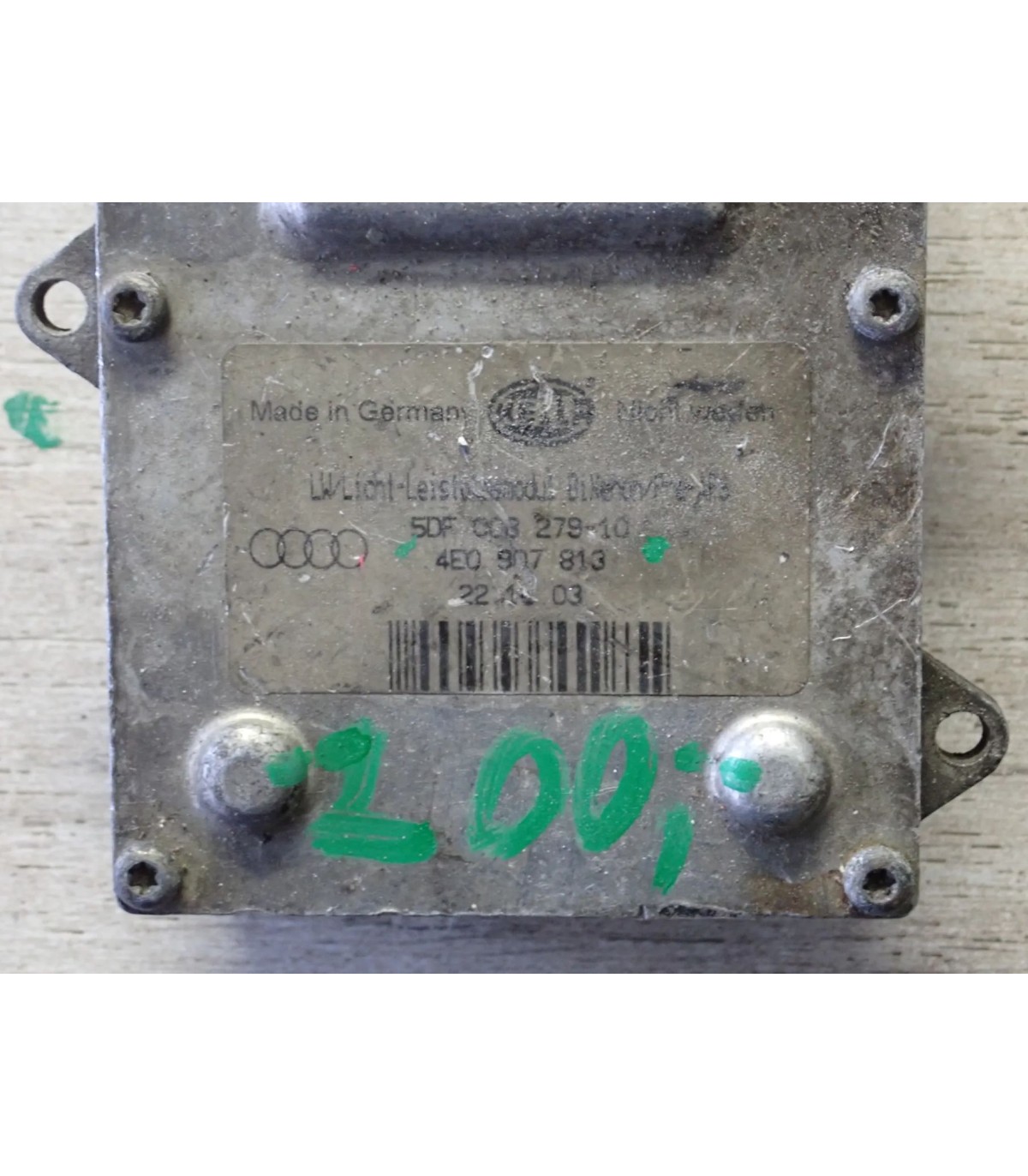 AUDI A8 D3 PRZETWORNICA MODUŁ SKRĘTU 4E0907813