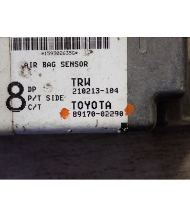 TOYOTA COROLLA E12 STEROWNIK PODUSZEK AIRBAG 89170-02290