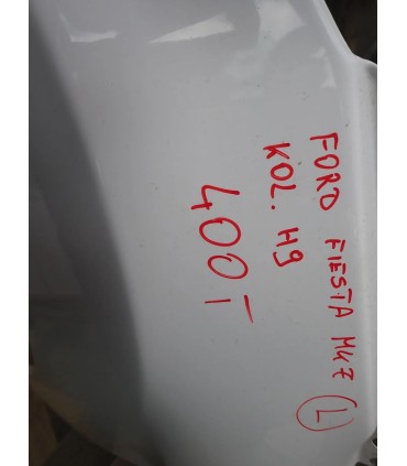 FORD FIESTA MK7 BŁOTNIK LEWY KOLOR H9