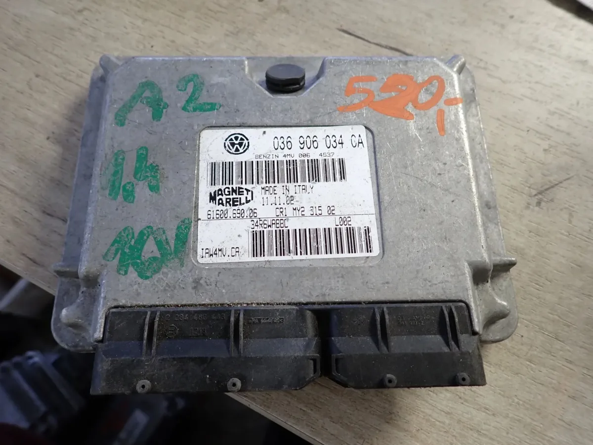 AUDI A2 1.4 KOMPUTER STEROWNIK SILNIKA 036906034CA